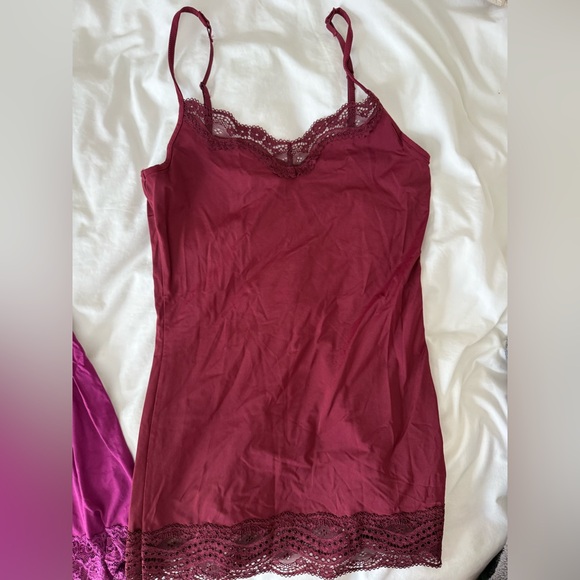 Smart Set Purple and Burgundy Camisole Duo - Picture 2 of 7